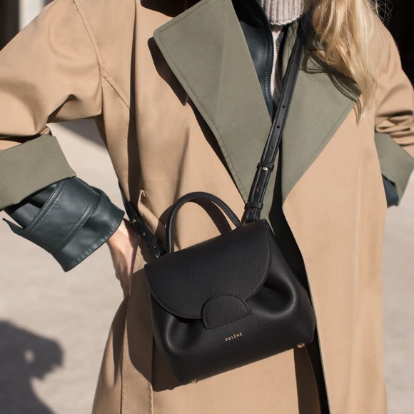 Polene Handbags - Polene Black Number One Nano Handbag New/W Box & dust bag